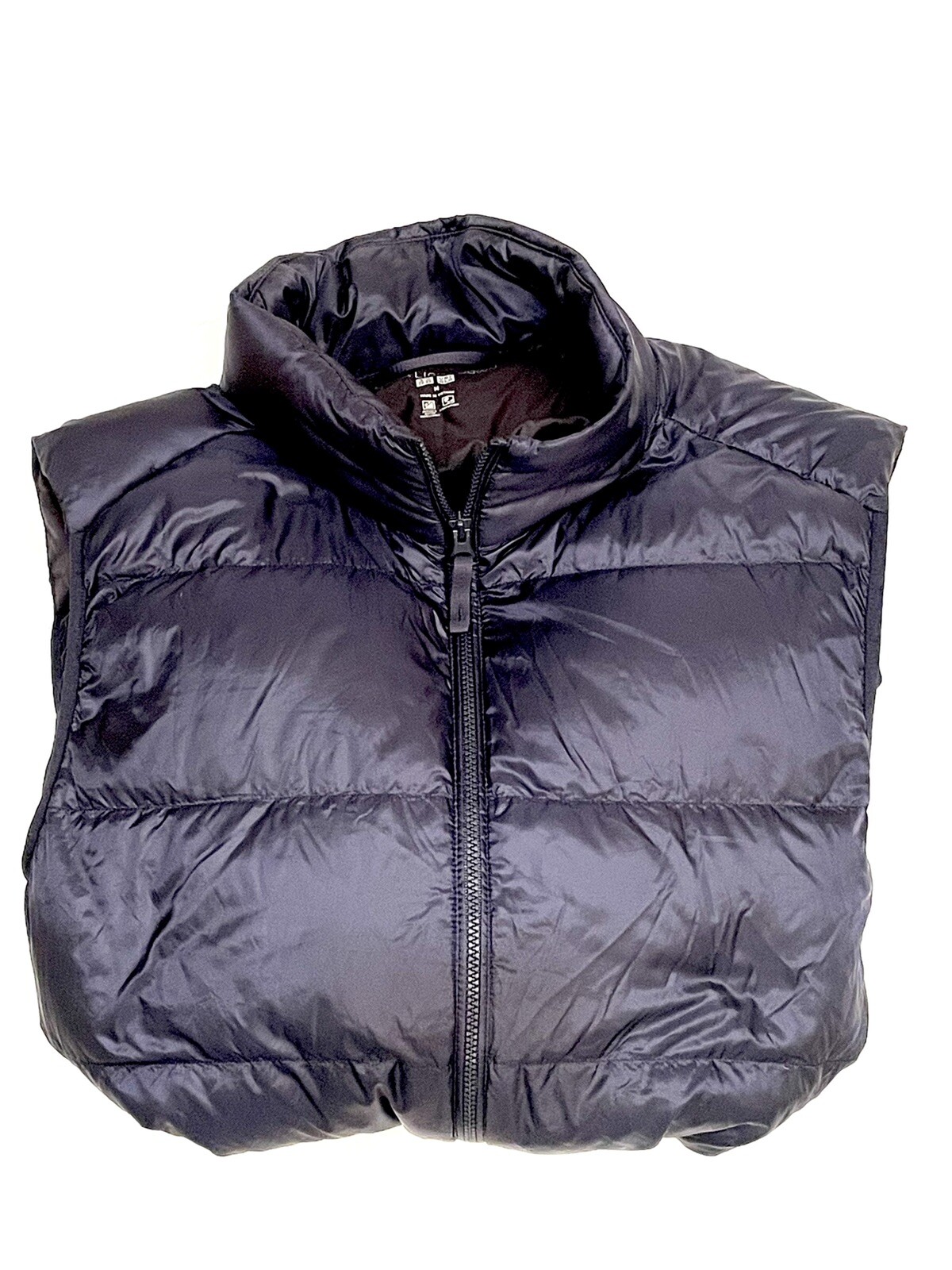 UNIQLO Ultra Light Down Puffer Vest Men’s Blue M Medi… Gem