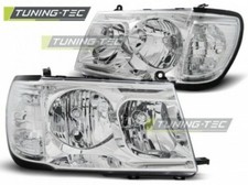 Faros para TOYOTA LAND CRUISER FJ100 98-04 CROMADOS