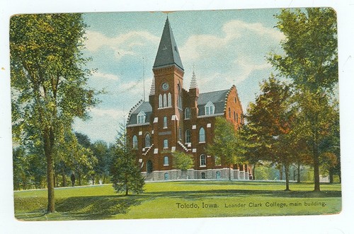 Toledo, Iowa, Leander Clark College, Main Building (Tmisc IA2