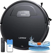 4500Pa Robot Vacuum Cleaner Wi-Fi Smart Sweeper APP Remote for Pet Hair&Carpets