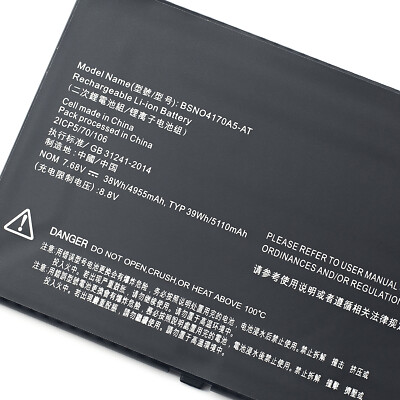 BSNO4170A5-AT Battery For Lenovo Ideapad Miix 510-12ISK 80U1 510