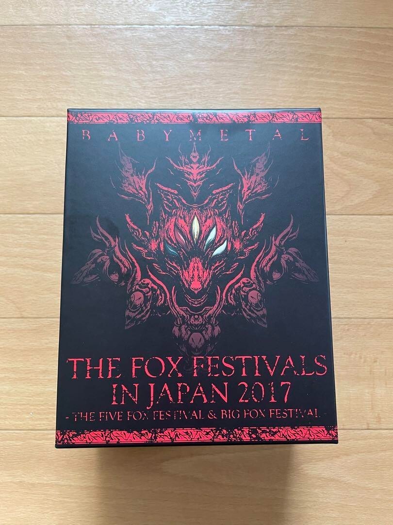 BABYMETAL THE FOX FESTIVALS IN JAPAN 2017 THE ONE Limited