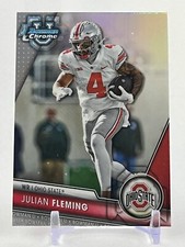 2023 Bowman Chrome U 109 JULIAN FLEMING Refractor Ohio State Buckeyes