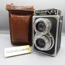  For Repair RICOHFLEX MODEL IV 6x6 TLR CAMERA RICOH 5 80 Lens JAPAN 216001