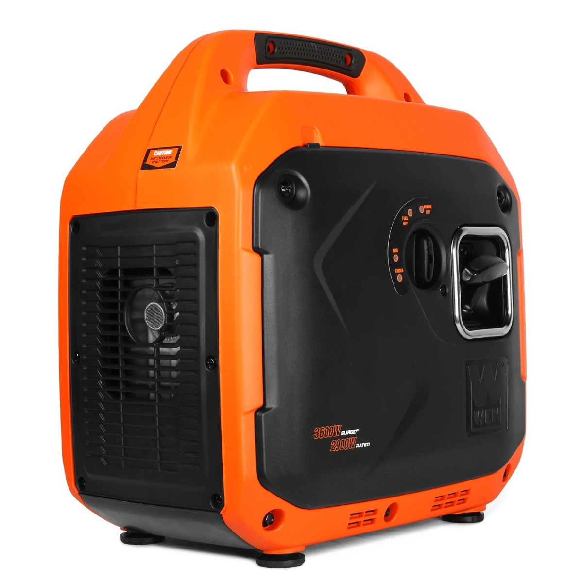 WEN 56360iX 3600W Portable Inverter Generator, RV-Ready/Fuel Shut 