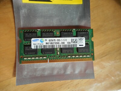 SAMSUNG TOSHIBA LAPTOP MEMORY RAM 4GB 1600MHZ 1Rx8
