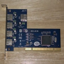 Belkin USB 2.0 PCI Interface 5-Port Expansion Card F5U220v1