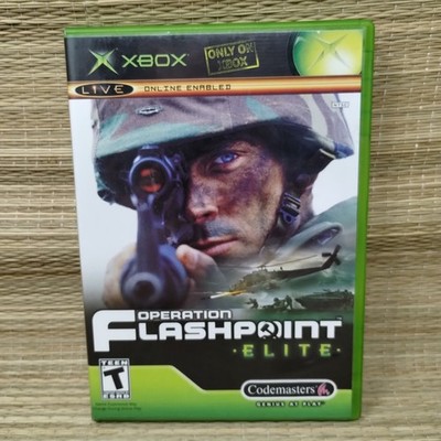 Operation Flashpoint: Elite - Xbox Microsoft Game with Instruction Manual LN