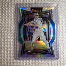 2024 Panini Select - Concourse Jared Goff #36 Silver Die-Cut