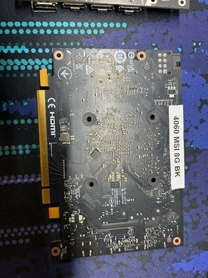MSI 8Gb RTX 4060 FOR PARTS