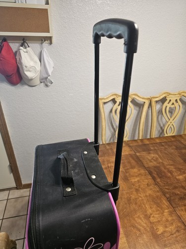 Vintage Disney Lizzie McGuire Suitcase Rolling Upright Luggage Used See Pics - Picture 10 of 11