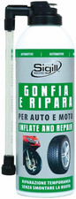 , Gonfia E Ripara, Prodotto Tecnico Spray per Il Gonfiaggio E La Riparazione Di