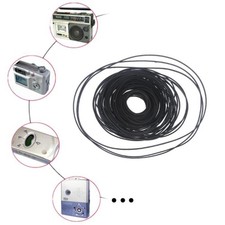 1mm Square Cassette Tape Machine Belt Set 40-135mm Fold for Recorders and Drives