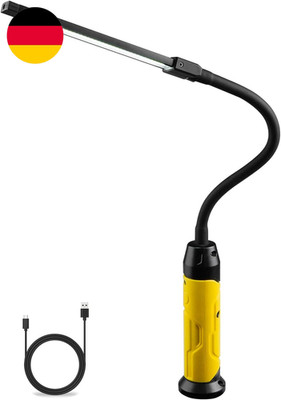 LED Arbeitsleuchte Taschenlampe,1000 Lumen 3 Modi Superhell LED Werkstattlampe M