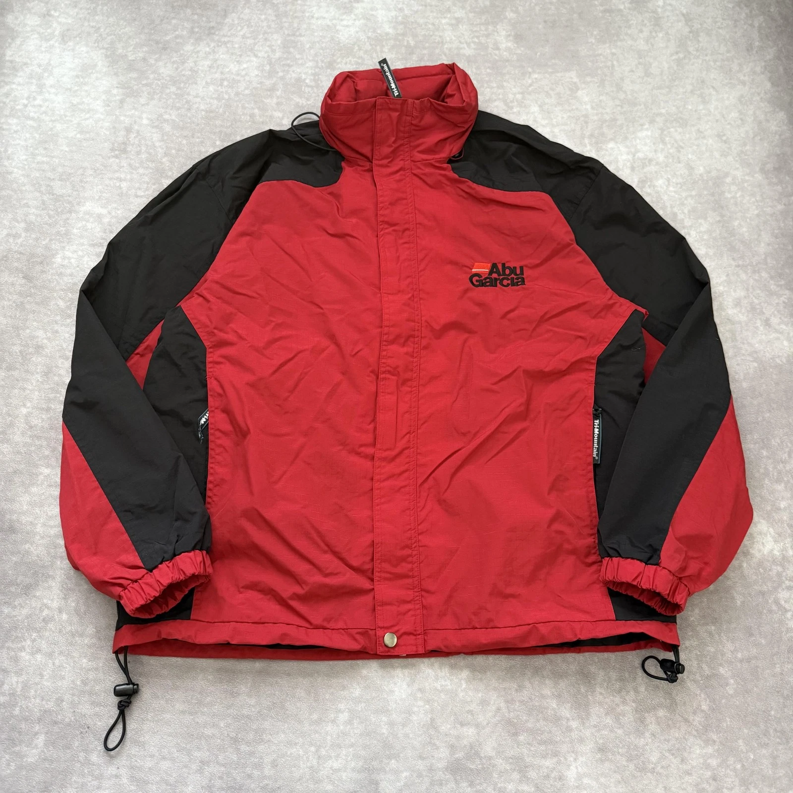 Vintage Abu Garcia Tri-Mountain Jacket Mens L Red Hooded Bass Fishing Outdoor
Opens in a new window
