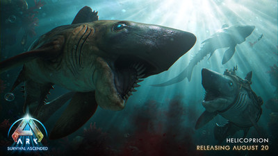 ARK SURVIVAL ASCENDED OFFICIAL PVE HELICOPRION CLONE COLLECTION
