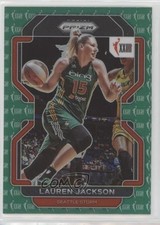 2022 Panini Prizm WNBA W25 Green Prizm Lauren Jackson #166 18l6