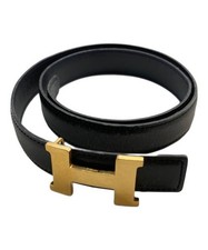 Mini Constance H Logo Reversible Belt