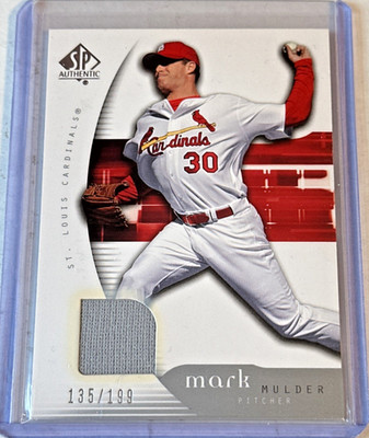 Mark Mulder 2005 Upper Deck SP Collection SP Authentic Materials #64 135/199