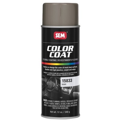 SEM Color Coat Khaki Vinyl Spray Auto Paint Aerosol 12 oz. 15833