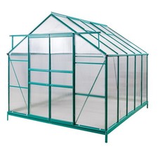 Serre de jardin alu "DEN HAAG" 7 m² D47017