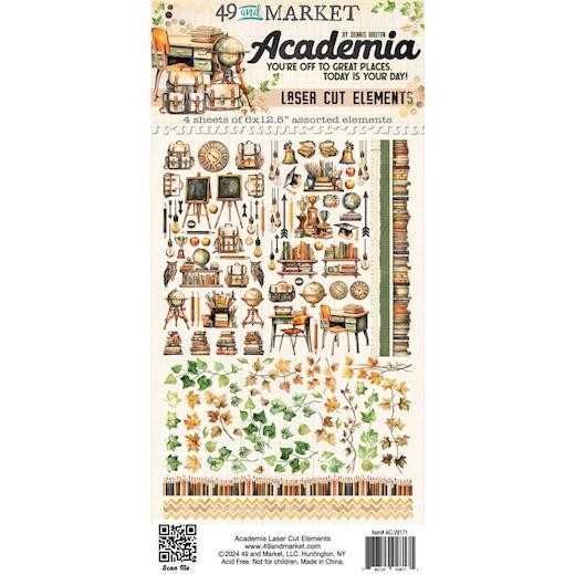 49 and Market Academia Laser Cut Element Set 4pcs