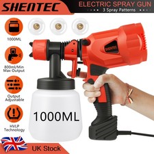 750W HVLP Paint Sprayer Electric Spray Gun Paint Spray Gun For Home Indoor Fence