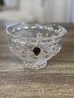 Waterford Crystal Killarney Footed Bowl 8" Elegant Fine Irish Lead Glass Heavy