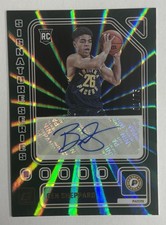 2023-24 Donruss Signature Series Green Laser Ben Sheppard Rookie Auto 01/75