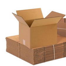 Shipping Boxes 12L x 10W x 8H, 25-Pack Small Corrugated Cardboard Box Shippin...