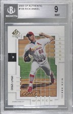 2000 SP Authentic Future Watch 547/2500 Rick Ankiel #106 BGS 9 MINT 06bg