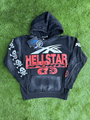 *BRAND NEW* Hellstar  BLACK   Hoodie - Ready To Ship   (Size S)