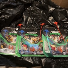 JAKKS Power Rippers Tarantula VS Rapid Fire Serie 1 Max Force Paquete Doble +2