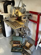 Deckel FP1 Fräsmaschine mit Stoßkopf + viel Zubehör – Top Zustand aus Hobbywerks