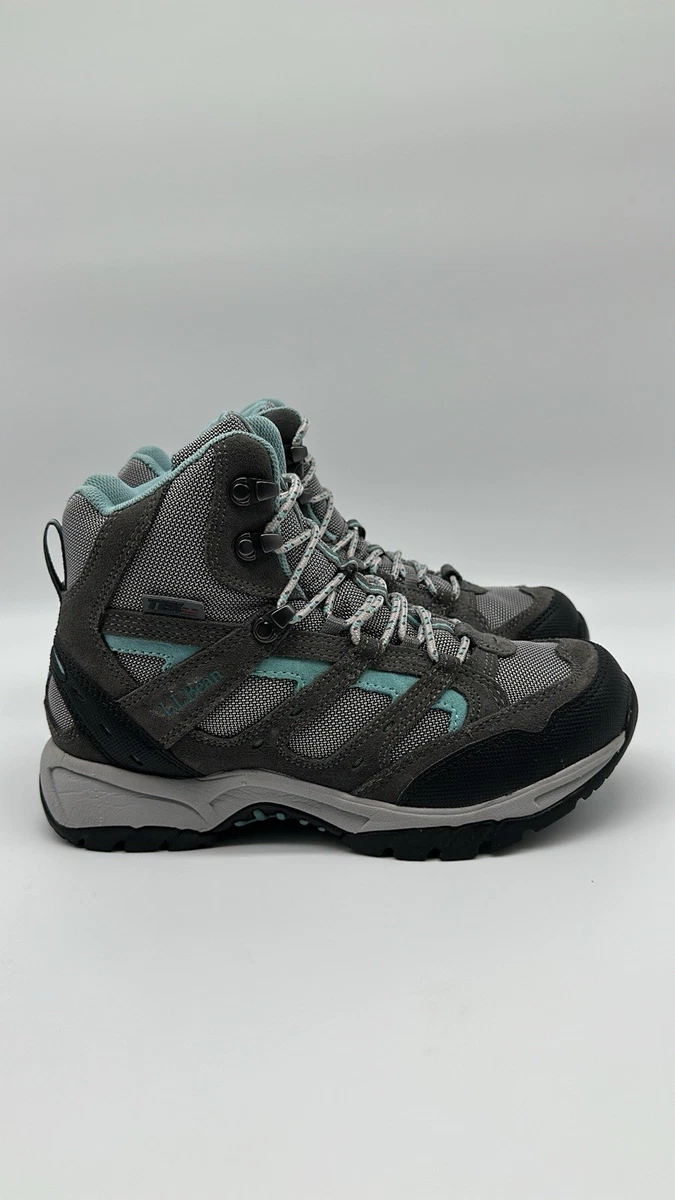 L.L Bean Vertigrip Womens Tek 2.5 High Cut Shoes Gray 6.5 M Waterproof/Insulated L.L. Bean Tek 2.5 Vertigrip Waterproof Hiking Shoes Grey  main image 3