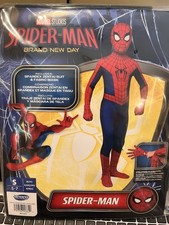 Spider-Man: Brand New Day Kids Halloween Costume Boys Small 5/7 New In Pkg 
