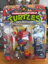 Playmates 1991 TMNT Groundchuck Teenage Mutant Ninja Turtles