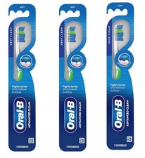 BL Oral-B Toothbrush Advanced Clean Soft X 3 Packs