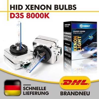 2x D3S XENON Brenner 8000K für Audi A3 8V 8V1 8V7 8VS 8VA Birne Lampe MODIGT