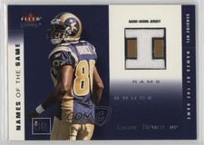 2002 Fleer Genuine Names of the Game Jerseys 494/500 Isaac Bruce #IB-NG HOF 15w6