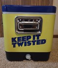 BRAND NEW Twisted Tea Steel Cooler Metal Handles Bottle Opener 22"x17"x15" — photo 4