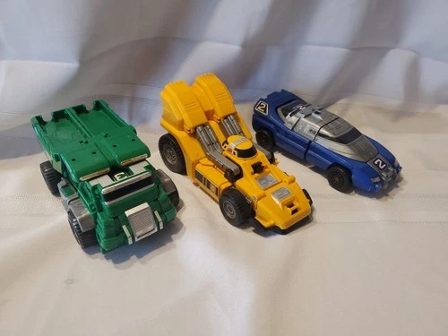 Vintage 1997 Bandai Power Rangers Deluxe Turbo Rescue Set Of 3 K12