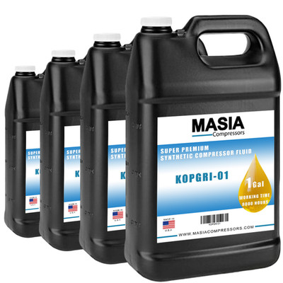 Gardner Denver Aeon PG Oil, 4 Gallon-Case, Premium PAG Base (28H289)