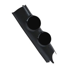 Glowshift Black Dual Pillar Gauge Pod Fits 2011-2018 Jeep Wrangler Jk 52mm