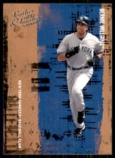 2005 Donruss Leather & Lumber #15 Bernie Williams New York Yankees