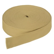 25Yard x 1 1/2" Width Nylon Webbing Strap Poly Flat Webbing Strapping Dark Khaki