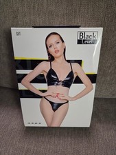 ensemble 2 pieces black level noir, taille L, neuf