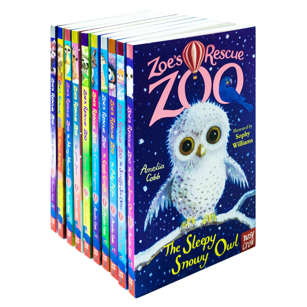 Zoe's Rescue Zoo Books 11 - 20 Collection Set by Amelia Cobb Rowdy Red Panda - Image 6