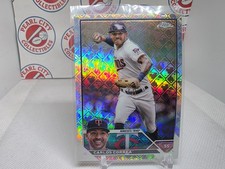 2023 Topps Chrome MLB Logofractor #140 Carlos Correa Minnesota Twins