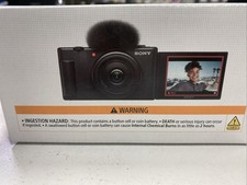 Sony ZV-1F 20.1MP Vlogging Camera - Black
